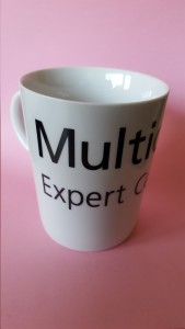My new coffee mug from the Siemens Multicore Expert Center -- Picture By Bernd Mohr