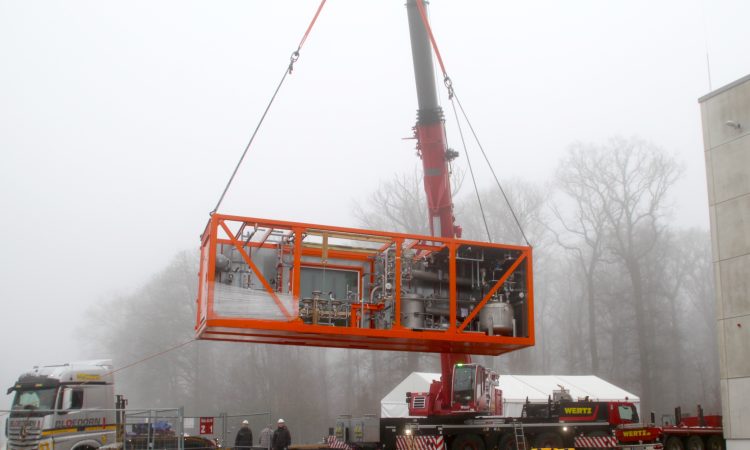 Anlieferung LOHC-Container